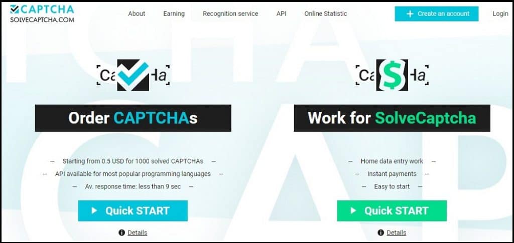 get paid to solve captcha